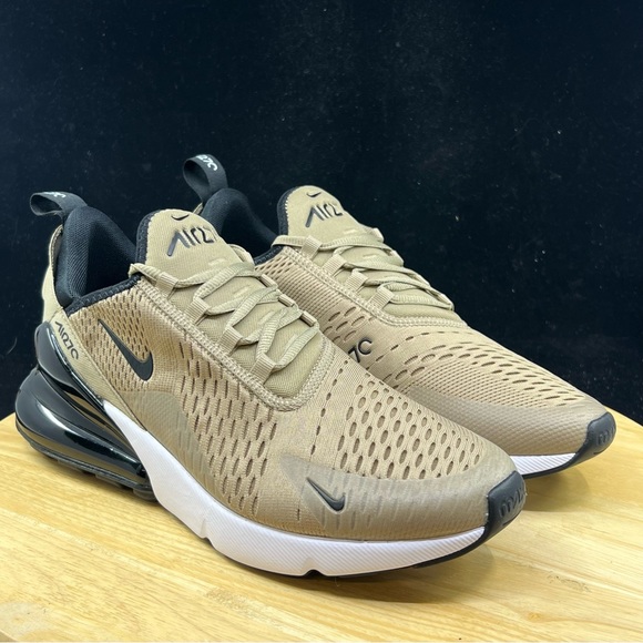 Nike Air Max 270 Khaki Beige Black White FQ8830-247 Men's multi size - Picture 6 of 10